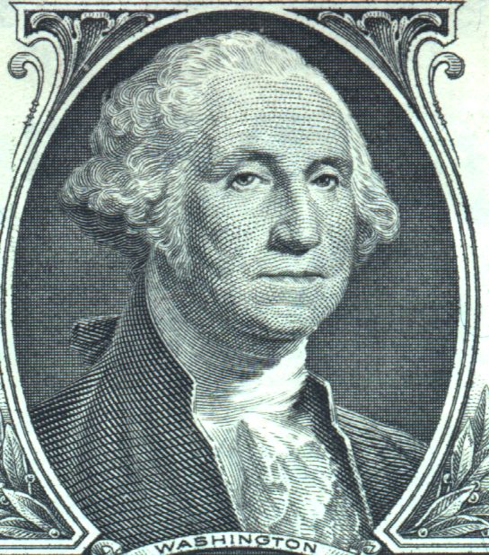 G. Washington sur le billet de 1 dollar