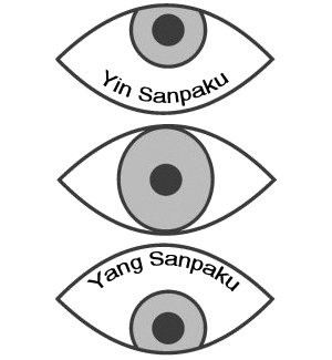 "yeux Sanpaku"