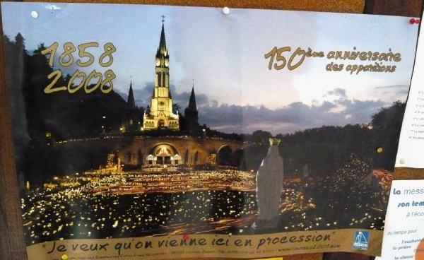 150e anniversaire des apparitions Lourdes