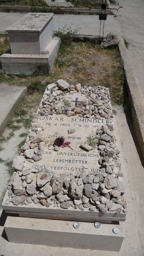 Tombe d'Oskar Schindler