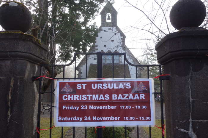 Bazar de Noël dans l'église Ste Ursula 23 et 24/11 - Berne