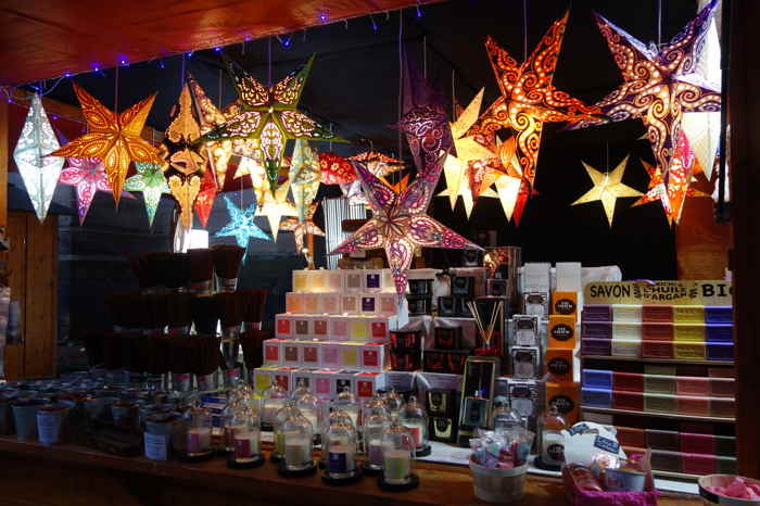Etoiles pentagrammes - Marché de Noël de Mülhouse — Mülhouse