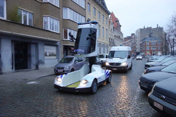 Véhicules de police — Bruxelles