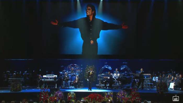 — "Michael Jackson's Mémorial service"