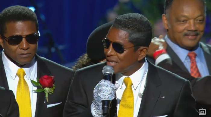 Michael Jackson's Mémorial service