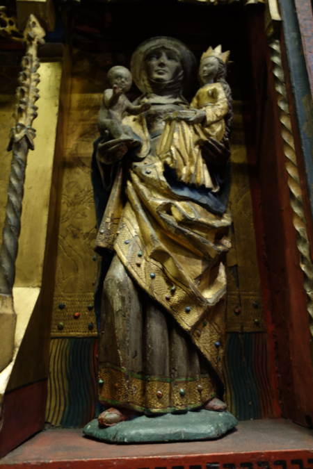 Anne/Marie/Jésus — Trésor de la cathédrale — Aix-La-Chapelle