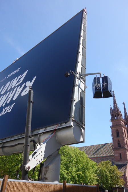Cinéma en plein air sur la Münsterplatz — Bâle
