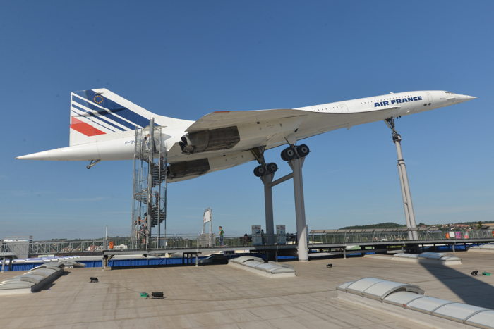 Concorde sur le toit du musée technique de Sinsheim (D)