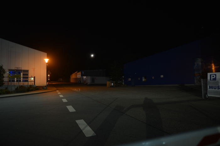 Eclipse partielle de lune au soir du 16 Juillet — Sinsheim (D)