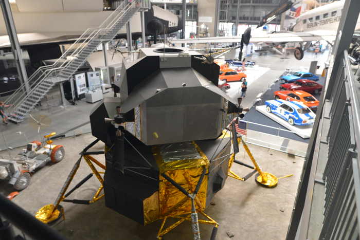 Réplique grandeur nature du module lunaire des missions US Apollo