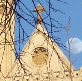 Eglise des Réformés Détail de façade - Canebière — Marseille