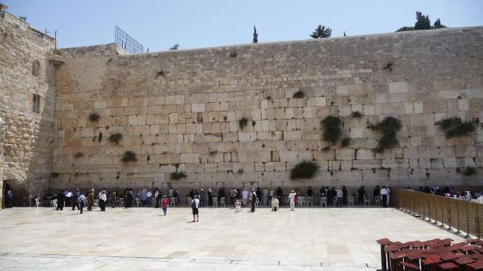 Mur des lamentations à Jérusalem