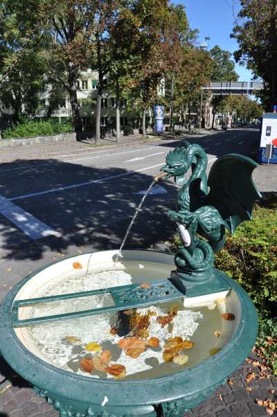 — Fontaine au basilic — Bâle/Basel —