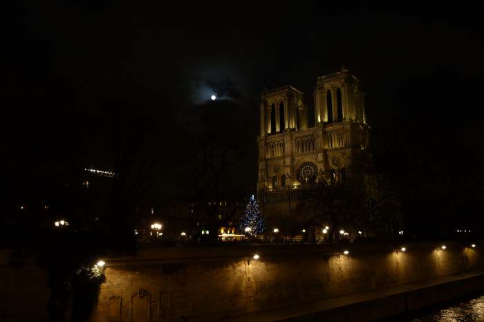 — Cathédrale Notre Dame depuis les quais St Michel - Paris —