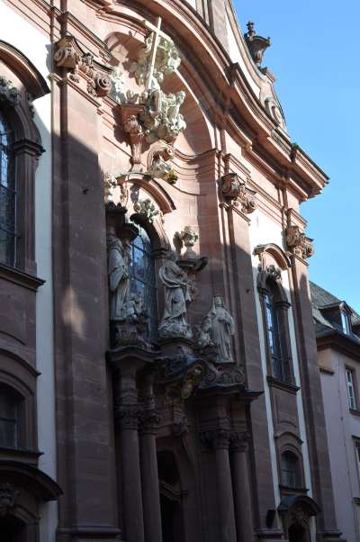 — Façade de l'Eglise St Augustin — St Augustine strasse - Mainz/Mayence —