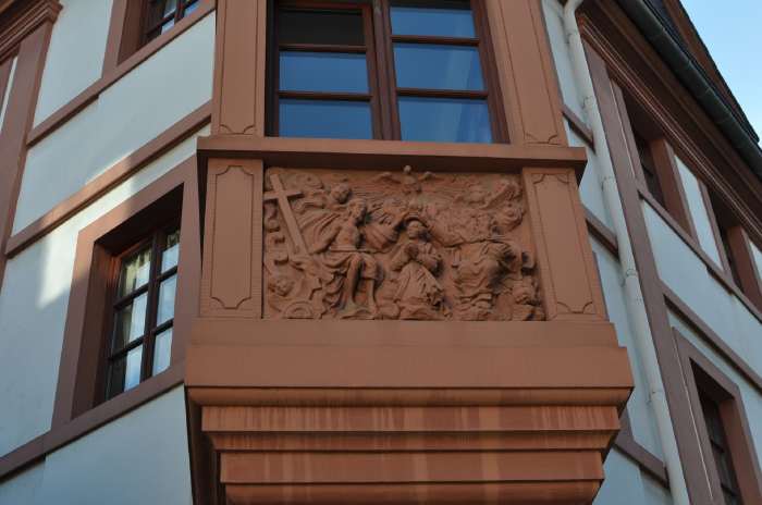 — Décoration sur façade - Mainz/Mayence —