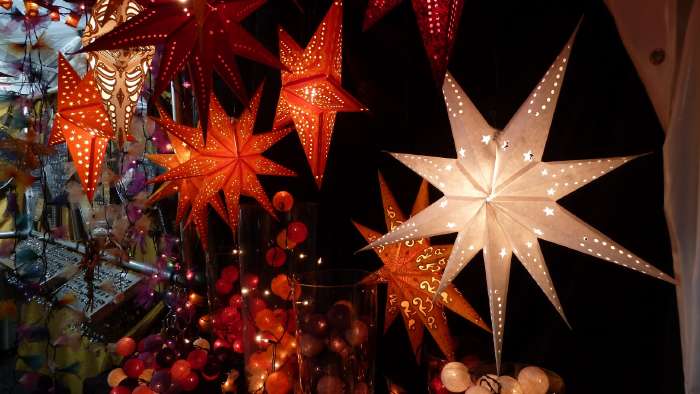 — Stand d'un marché de Noël — Bâle —