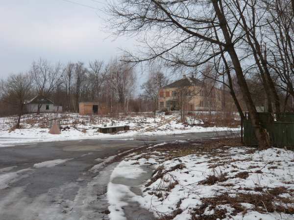 Eglise St Elie à Tchernobyl - vue des extérieurs