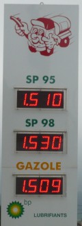 Sans Plomb 95 et 98