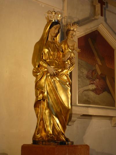 Vierge Eglise du sacré-cœur à Marseille