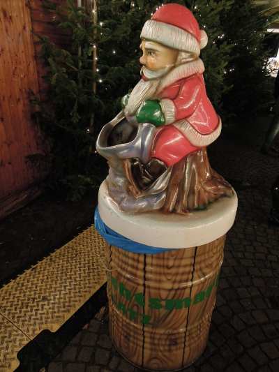 — Poubelle de marché de Noël - Cologne —