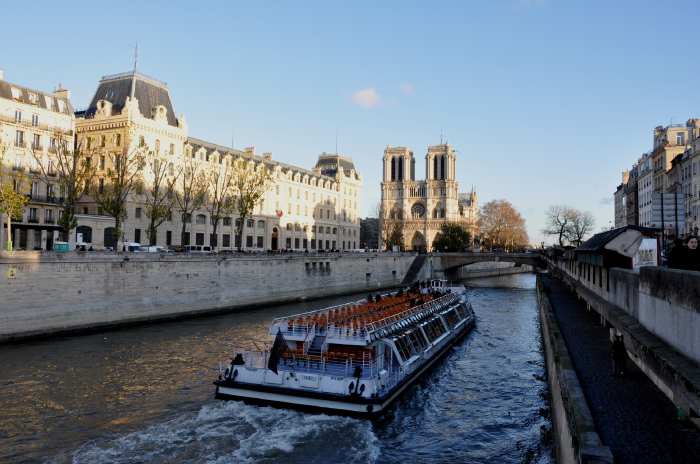 — Cathédrale Notre-Dame de Paris vue depuis le Pont Napoléon III - Paris —