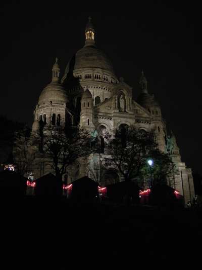 — Basilique du sacré-cœur et marché de Noël - Paris —