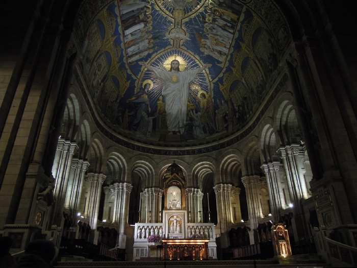 — Maitre-autel de la basilique du sacré-cœur - Paris —