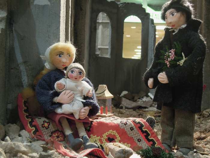 — "Krippenweg" ou "Chemin des crèches" dans la gare ferroviaire - Cologne —