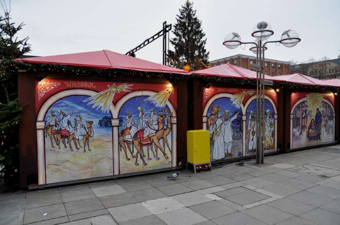 — Marché de Noël sur le Parvis de la cathédrale de Cologne - Cologne — 