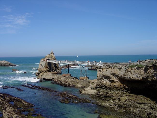 - Rocher de la Vierge - Biarritz -
