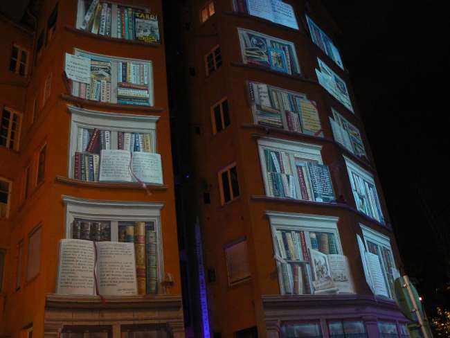 Peintures en trompe l'œil — Rue de la Placière (Lyon)