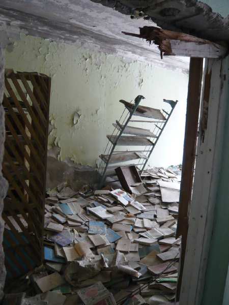 Bâtiment d'école — Pripyat — Zone de Tchernobyl