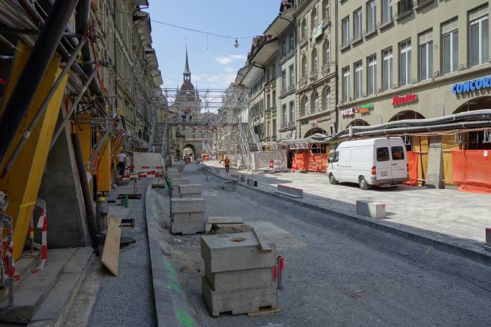 — Marktgasse direction Tour de la prison — Bern/Berne —