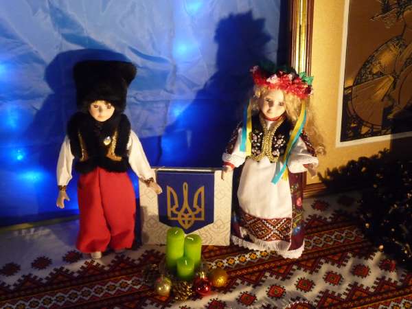 crèche Ukrainienne — Cathédrale St Michel et Ste Gudule