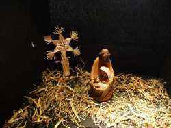 Creche de Noël avec mages