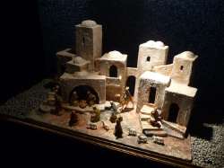 Creche de Noël avec mages