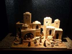 Creche de Noël avec mages