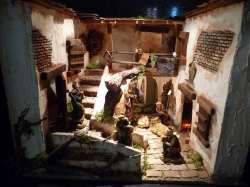 Creche de Noël avec mages