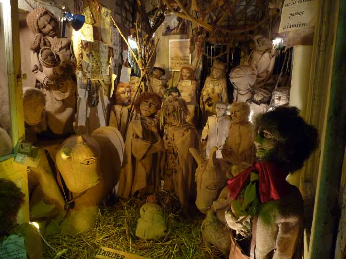 Crèche "atelier du tapissier"