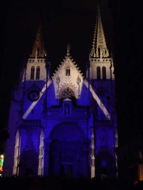 Fête des lumières — Eglise St Nizier — Lyon
