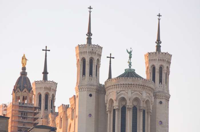 Fête des lumières — Basilique "Notre-Dame de Fourvière" — Lyon