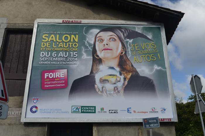 — Affiche publicitaire - Foire/Expo Clermont-Cournon - Clermont-Ferrand —