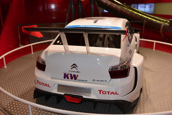 "Citroën C-Elysée WTCC"  — Hall d'exposition Citroën — Champs-Elysées - Paris - 