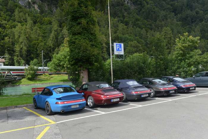 — Véhicules Porsche — Interlaken (CH) —