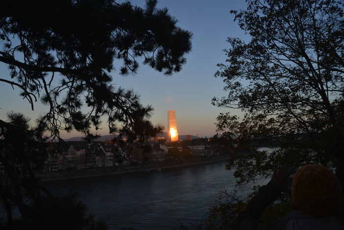 Coucher de soleil — Bâle/Basel