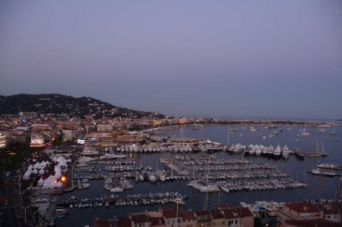 — Cannes vue depuis la tour de guet du Suquet —