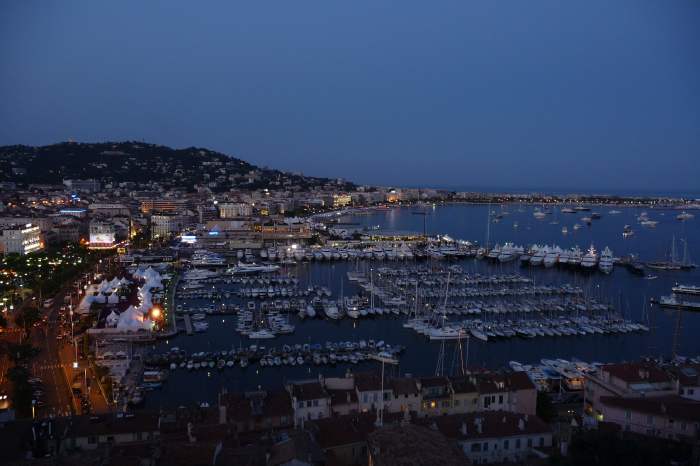 — Cannes vue depuis la tour de guet du Suquet —
