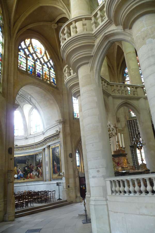 Chapelle mariale — Eglise St Etienne-du-mont — Paris