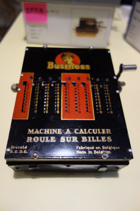 "Business"  Machine à calculer